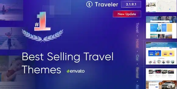 Traveler - Travel Booking WordPress Theme