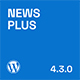 NewsPlus – News and Magazine WordPress theme