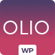 Olio – One Page WordPress Theme