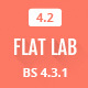 FlatLab – Bootstrap 4 Responsive Admin Template