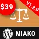 Miako – Lawyer & Law Firm WordPress Theme