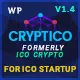 Cryptico – ICO Crypto Landing & Cryptocurrency WordPress Theme​