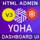 Yoha – Bootstrap HTML Dashboard Template