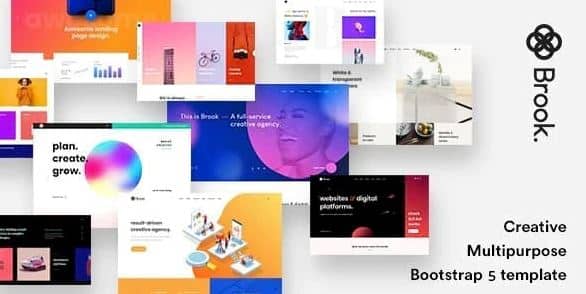 Brook - Creative Agency & Business HTML Template