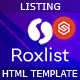 Roxlist – Listing Directory Multipurpose HTML Template