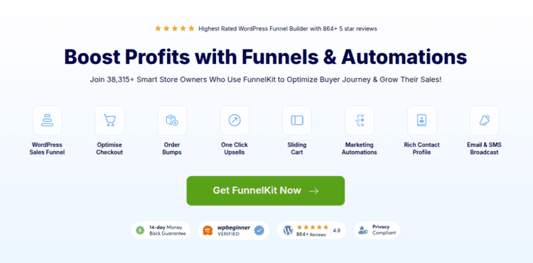 FunnelKit Funnel Builder Pro