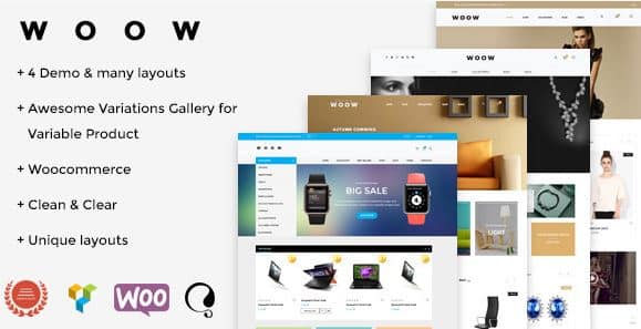 WOOW - Responsive WooCommerce Theme