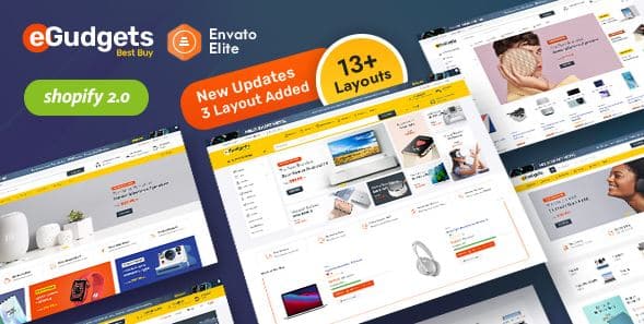 eGudgets - Multipurpose Electronics Shopify OS 2.0 Theme