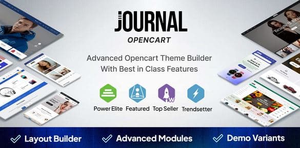 Journal - Advanced Opencart Theme Builder