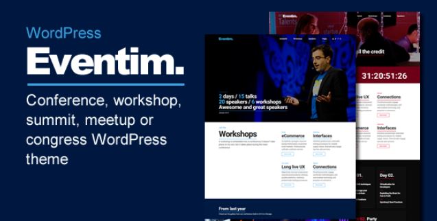 Eventim - Conference & Wedding WordPress Theme