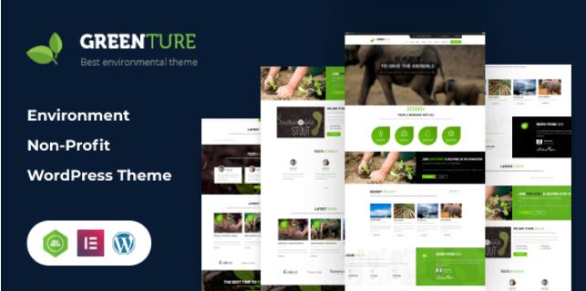 Greenture - Environment / Non-Profit WordPress Theme