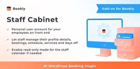 Bookly Staff Cabinet (Add-on)