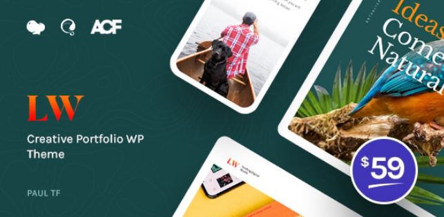 Lewis - Creative Portfolio WordPress Theme