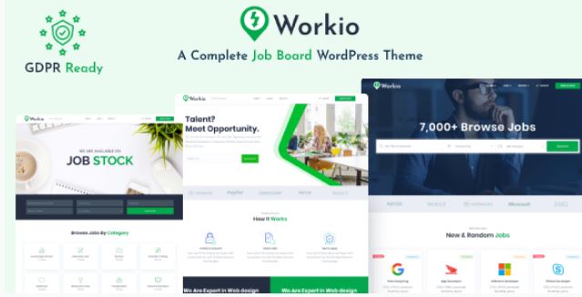 Workio – Job Board WordPress Theme