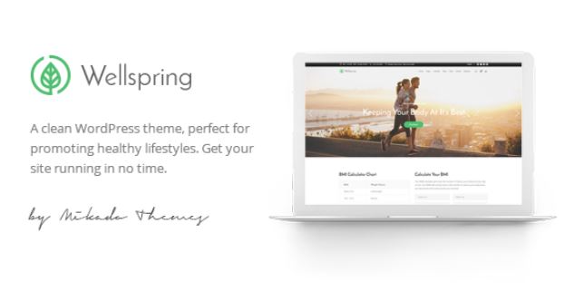 Wellspring - Health, Lifestyle & Wellness WordPress Theme