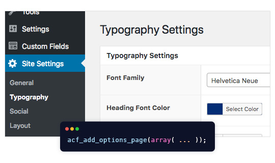ACF | Advanced Custom Fields Pro