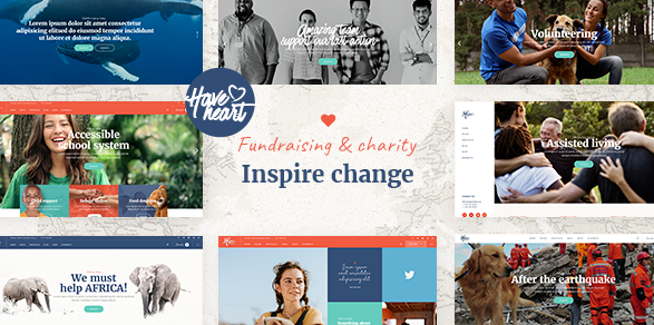 HaveHeart - Fundraising and Charity WordPress Theme