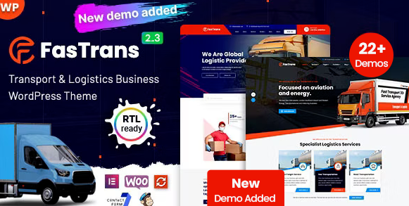 Fastrans - Logistics WordPress Theme