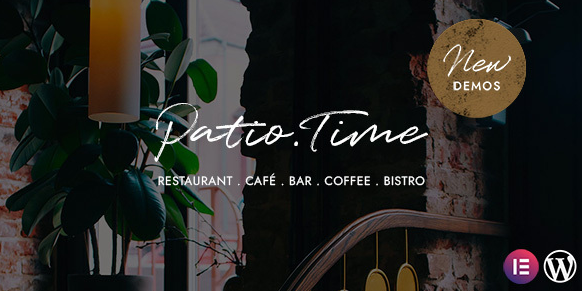 PatioTime - Restaurant WordPress Theme