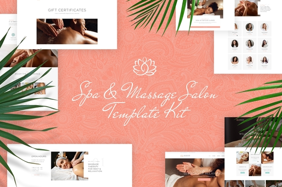Jacqueline - Spa & Massage Salon Elementor Template Kit