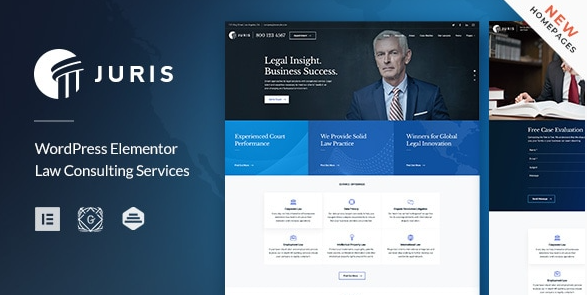 Juris - Law Consulting Services WordPress Theme