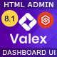 Valex – Bootstrap Admin Panel HTML Template Dashboard