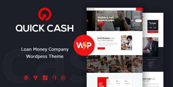 Quick Cash | Loan Company & Finance Advisor WordPress Theme