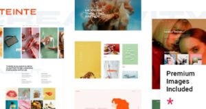 Teinte - Creative Portfolio WordPress Theme