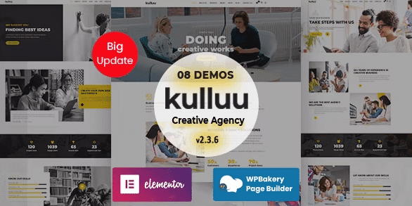 Kulluu - Creative Agency WordPress Theme 1 Kulluu - Creative Agency WordPress Theme