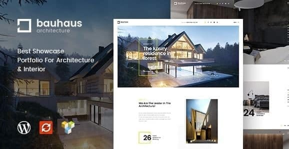 Bauhaus - Architecture & Interior WordPress Theme 1 Bauhaus - Architecture & Interior WordPress Theme