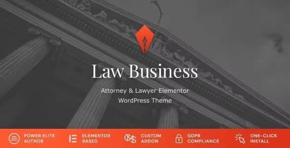 LawBusiness - Attorney & Lawyer WordPress Theme 1 LawBusiness - Attorney & Lawyer WordPress Theme