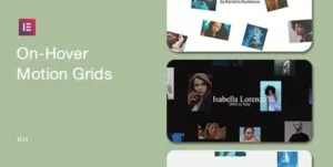 On-Hover Motion Grids for Elementor