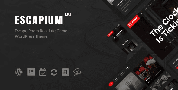 Escapium - Escape Room Game WordPress Theme 1 Escapium - Escape Room Game WordPress Theme
