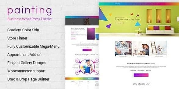 Paint - Painting Company WordPress Theme 1 Paint - Painting Company WordPress Theme