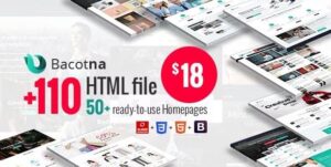 Bacotna Creative Agency and Corporate Template