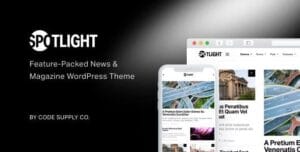 Spotlight - Feature-Packed News & Magazine WordPress Theme