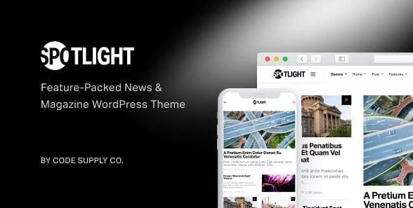 Spotlight - Feature-Packed News & Magazine WordPress Theme 1 Spotlight - Feature-Packed News & Magazine WordPress Theme