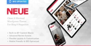 NEUE - Smart & Modern Magazine Theme