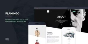 Flamingo - Agency & Freelance Portfolio Theme for WordPress