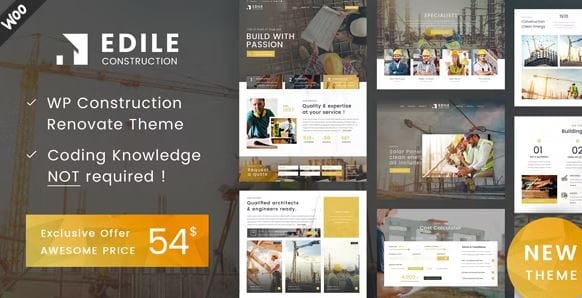 Edile - Construction Company Theme 1 Edile - Construction Company Theme