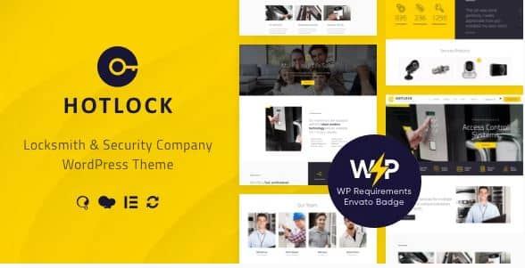 HotLock | Locksmith & Security Systems WordPress Theme + RTL 1 HotLock | Locksmith & Security Systems WordPress Theme + RTL