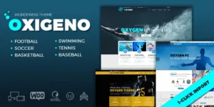 Oxigeno – Sports Club & Team WordPress Theme