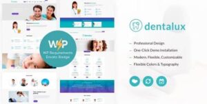 Dentalux | Dentist Medical & Healthcare WordPress Theme