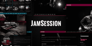 JamSession - Music WordPress Theme