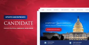 Candidate - Political WordPress Theme
