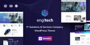 Engitech - IT Solutions & Services WordPress Theme