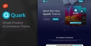 Quark - Single Product eCommerce Theme