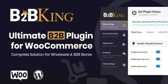 B2BKing - The Ultimate WooCommerce B2B & Wholesale Plugin 1 B2BKing - The Ultimate WooCommerce B2B & Wholesale Plugin