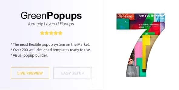 Popup Plugin for WordPress - Green Popups (formerly Layered Popups) 1 Popup Plugin for WordPress - Green Popups (formerly Layered Popups)