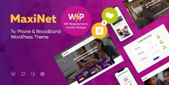 MaxiNet | Broadband & Telecom Internet Provider WordPress Theme + Elementor 1 MaxiNet | Broadband & Telecom Internet Provider WordPress Theme + Elementor